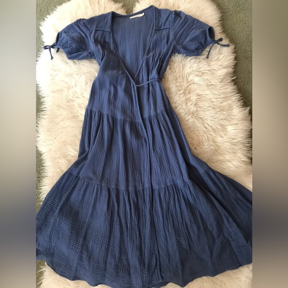 Christy Dawn Augusta Dress in Lapis - Picture 2 of 4